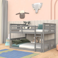 Einhardt Twin Over Twin Bunk Bed with Ladder by Harriet Bee
