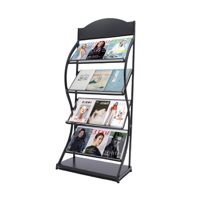 Multi-layer Floor-Standing Magazine Rack by Red Barrel Studio
