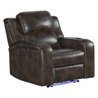 Silhouette Dual-Power Recliner with Dual-Power Recline & Headrest