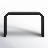 Lopp Curved Console Table by Three Posts