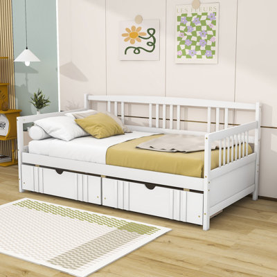 Dzidis Daybed with Drawers by Harriet Bee