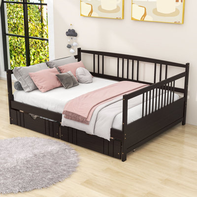 Dzidis Daybed with Drawers by Harriet Bee