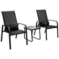 Tishara 3 2 Person Seating Group with Cushions by Ebern Designs