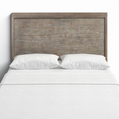 Mauve Solid Wood Panel Headboard by Birch Lane