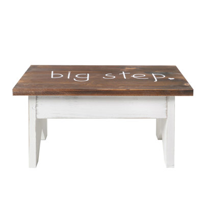 Madelief Solid Wood Utility Stool