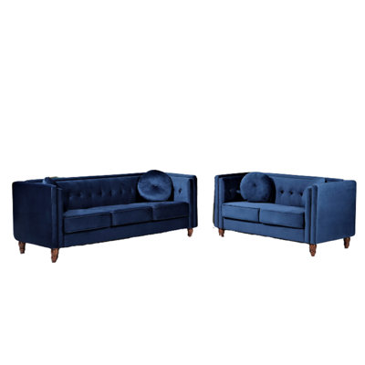 Deloy 2 Pieces Velvet Living Room Set by House of Hampton