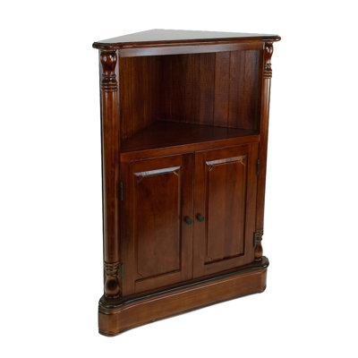 Ayla Corner Accent Cabinet by Canora Grey