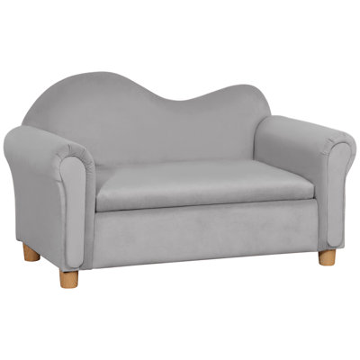 Falah Kids Club Chair with Ottoman by Harriet Bee