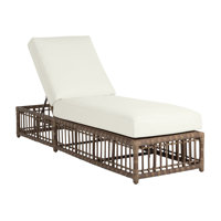 Newport N-Dura Resin Wicker Outdoor Reclining Chaise Lounge by Summer Classics