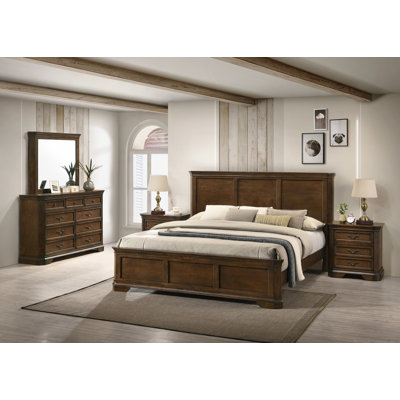 Ailany Wood Bedroom Set by Charlton Home