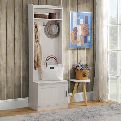 Alfino Hall Tree with Bench and Shoe Storage by Lark Manor