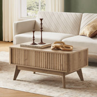 Dorcus Lift Top 4 Legs Coffee Table with Storage by George Oliver