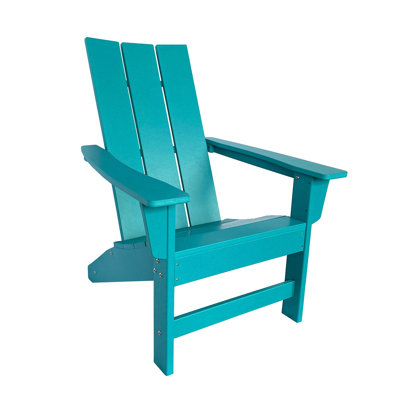 Arenijus Modern Weather-Resistant Plastic Adirondack Chair by Rosecliff Heights