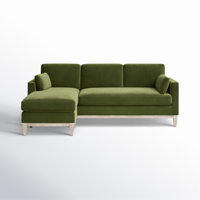 Pera 2 - Piece Upholstered Chaise Sectional by Joss & Main
