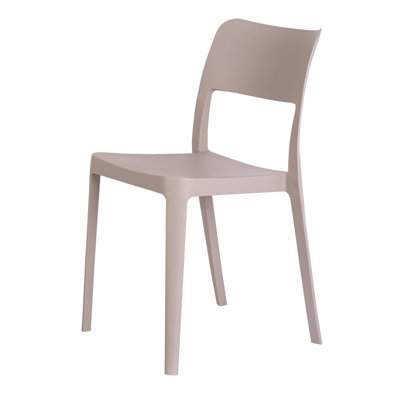 Alaycia Stacking Patio Dining Side Chair by Brayden Studio