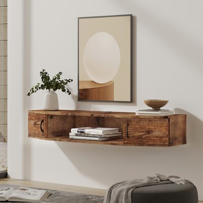 Meisha Floating TV Stand for TVs up to 55" by Millwood Pines