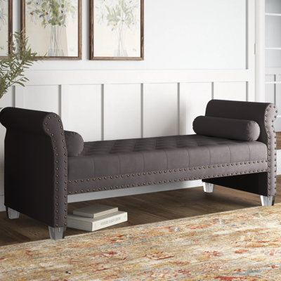 Alianny Upholstered Tufted Bench by Lark Manor