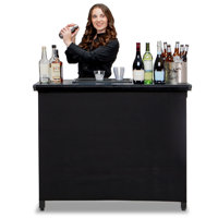 Gopong Gobar Pro Commercial Grade Portable Bar - 45" X 18" X 38" Assembled Size by GoPong