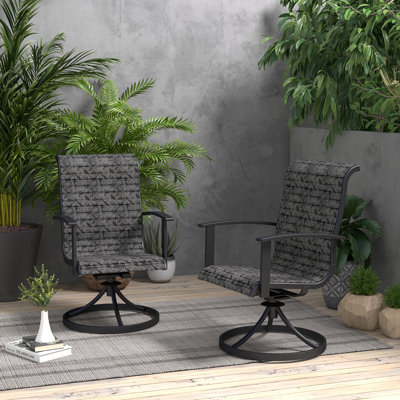Errik Patio Dining Armchair by Winston Porter