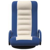 Trule Senecal Swiveling Floor Game Chair in Black/Red by Trule