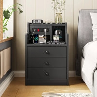 Akke 3 - Drawer Nightstand by Lark Manor