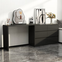 Ameyaa 6 Drawer 51.2" W Double Dresser by Wade Logan