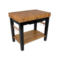 Rouge et Noir Kitchen Cart by John Boos