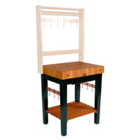 Rouge et Noir Kitchen Cart by John Boos