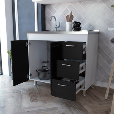 Michaeljay 1 Drawer Server by Ebern Designs