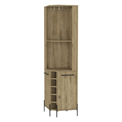 Coffeen Bar with Wine Storage