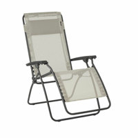 R-Clip Batyline Iso Relaxation Outdoor Lounge Recliner Reclining Zero Gravity with Cushion by Lafuma America Inc.
