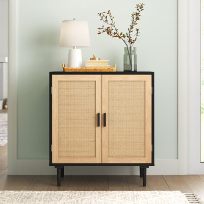 Azhar 34.6" 2 - Door Tall Accent Cabinet