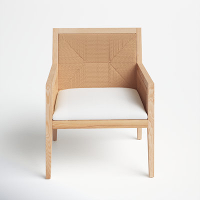 Hudgins Woven Accent Chair by Birch Lane