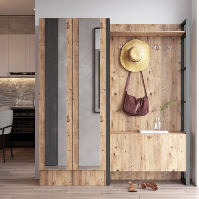 Sagamore Hall Tree with Shoe Storage by East Urban Home