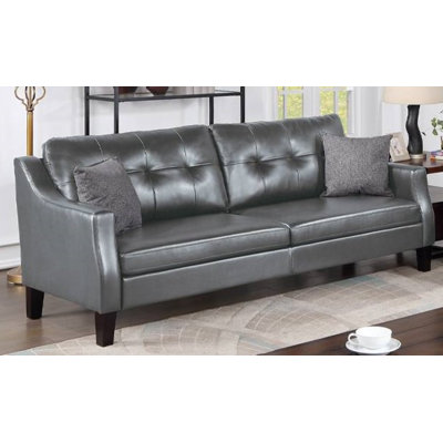 Oologah 2 Piece Faux Leather Living Room Set by Red Barrel Studio
