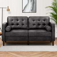 Elverna 66" Square Arm Sofa by George Oliver