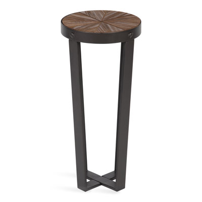 Aldiana Cross Legs End Table by 17 Stories