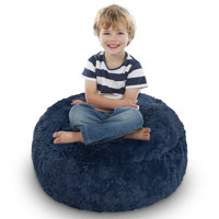 Shaggy Standard Faux Fur Bean Bag Cover by Trule
