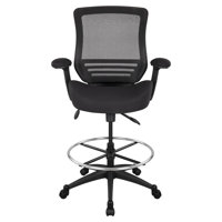 Oeds Mesh Ergonomic Drafting Tall Office Chair for Standing Desk 400lbs by Inbox Zero