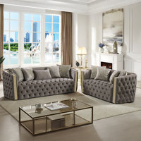 Doruk 2 - Piece Velvet Living Room Set by House of Hampton
