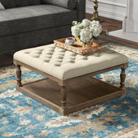 Hammonton 30" Wide Tufted Square Cocktail Ottoman