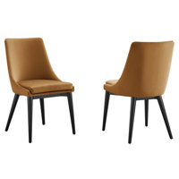 Viscount Accent Performance Velvet Dining Chairs by Modway by Modway