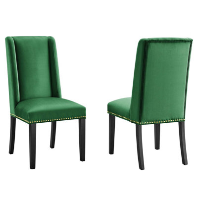 Baron Performance Velvet Dining Chairs by Modway by Modway