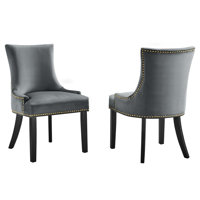 Marquis Performance Velvet Dining Chairs by Modway by Modway