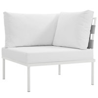 Harmony Outdoor Patio Aluminum Corner Sofa by Modway