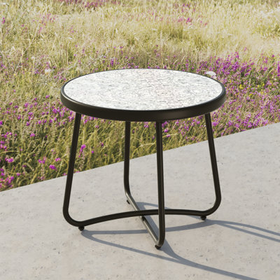 Delegal Steel Double pedestal Dining Table by Ebern Designs