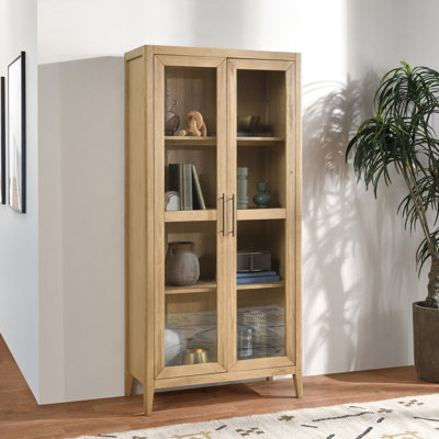 Beechgrove Curio Cabinet by Ebern Designs
