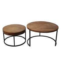 Emma Solid Wood Nested Coffee Table Set by Birch Lane