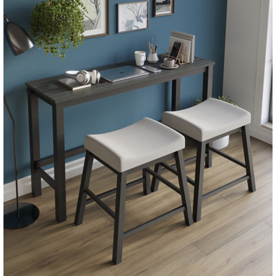 Ariamarie 2 - Person Counter Height Dining Set by Wade Logan