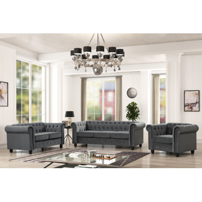 Anavi 3 Piece Living Room Set by Lark Manor